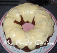 Banana Cream Cake With Brown Butter Icing / myfindsonline.com