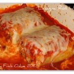 Lasagna Roll Ups