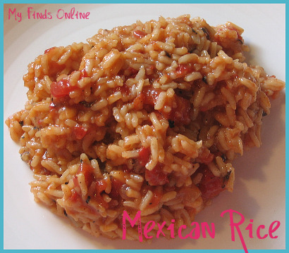 Easy Homemade Mexican Rice / myfindsonline.com