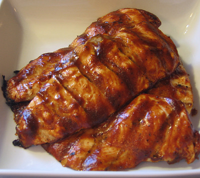 Molasses Barbecued Chicken Breasts