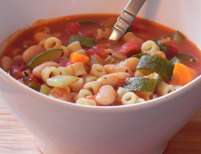 tomato minestrone soup