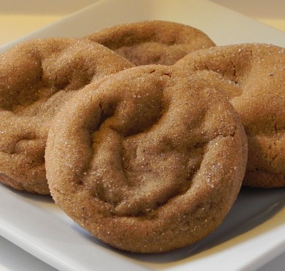 soft and chewy molasses cookies
