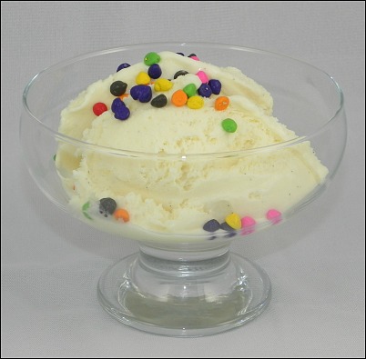cake batter ice cream recipe