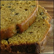 pumpkin walnut spice bread