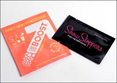 Eboost and Show Stoppers samples