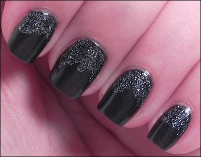 Essie Over the Edge and China Glaze Tinsel Town