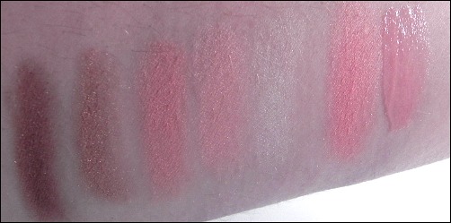 Her Name Was Glowla makeup kit swatches by Benefit
