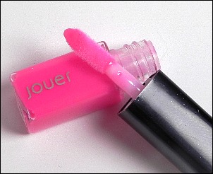 Jouer mini lip gloss in Birchbox pink