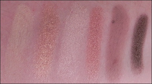 Urban Decay Naked2 swatches