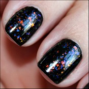 Finger Paints Asylum flake glitter polish