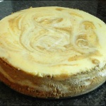 Pumpkin and Vanilla Layered Cheesecake