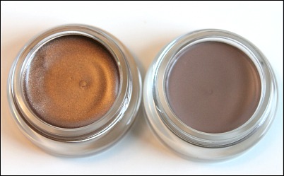 Maybelline 24hr Color Tattoo eyeshadow Bad to the Bronze and Tough as Taupe