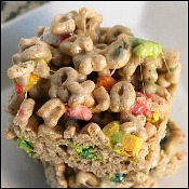 Lucky Charms Marshmallow Krispie Treats