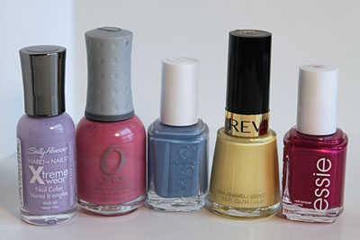 Top 20 Pastel and Bright Nail Polish Colors For Spring and Summer 2012
