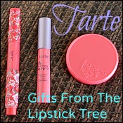 Tarte Achiote color collection: Gifts From The Lipstick Tree