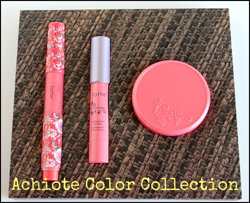 Tarte Achiote Color Collection: Gifts From The Lipstick Tree