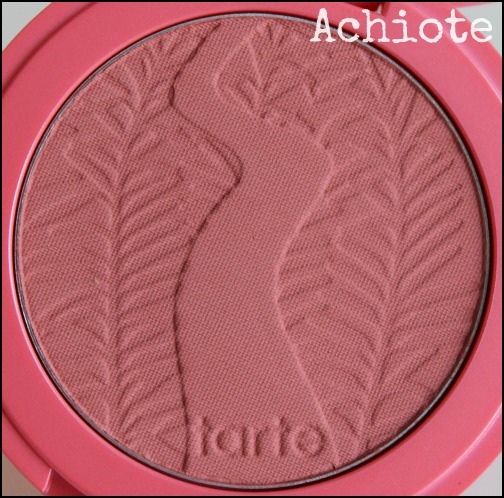 Tarte Achiote amazonian clay blush: Gifts From The Lipstick Tree