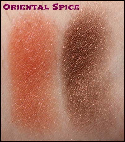 Maybelline Limited Edition Eyeshadow Duo Oriental Spice swatch