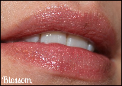 Mally blossom lip gloss swatch