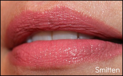 Tarte smitten lip surgence lip shine swatch