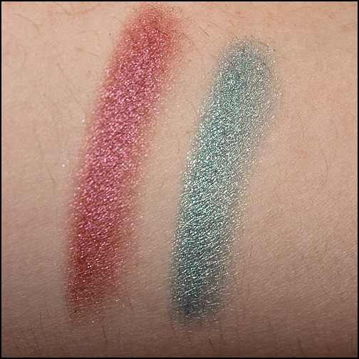 L'Oreal Infallible 24 Hour Eyeshadow In Glistening Garnet and Endless Sea