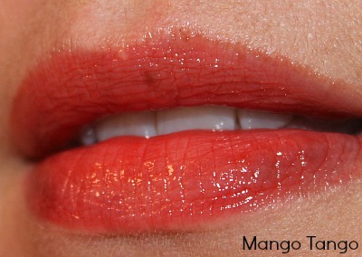 mary kay mango tango lip gloss swatch
