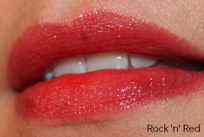 mary kay rock n red lip gloss swatch