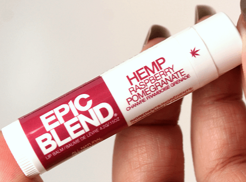 Epic Blend Lip Balm in Raspberry Pomegranate / myfindsonline.com