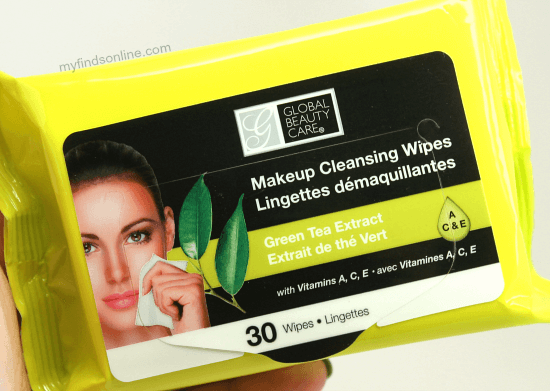Global Beauty Care Green Tea Makeup Remover Wipes