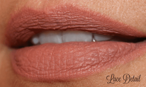 NYX Lace Detail Lip Lingerie Liquid Lipstick Swatch / myfindsonline.com