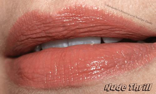Maybelline Nude Thrill Vivid Matte Liquid Lip Color Swatch / myfindsonline.com