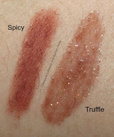 Ofra Spicy Lipliner and Truffle Lip Gloss Swatches / myfindsonline.com