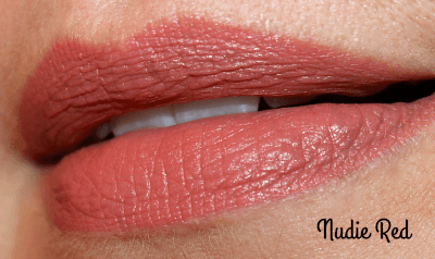 Pacifica Power of Love Natural Lipstick Swatch in Nudie Red