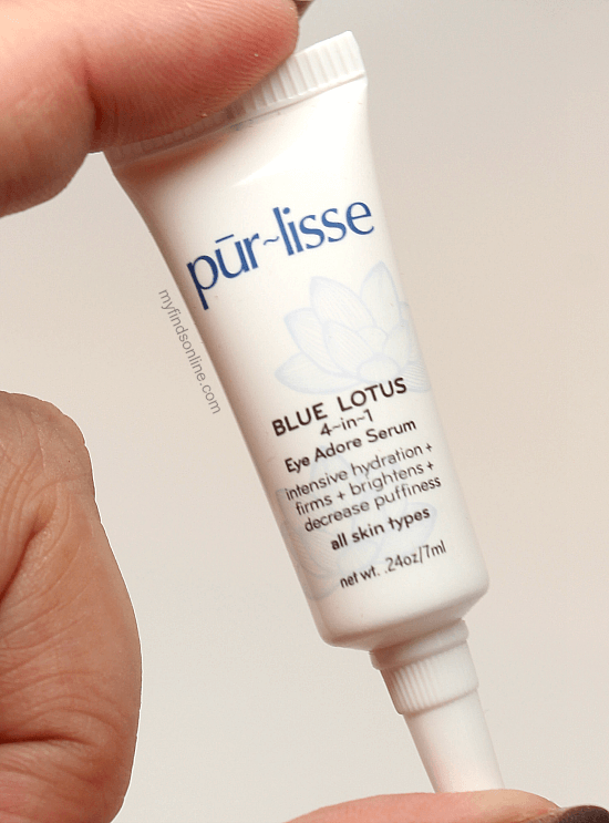 Pur-lisse Blue Lotus 4-in-1 Eye Adore Serum / myfindsonline.com