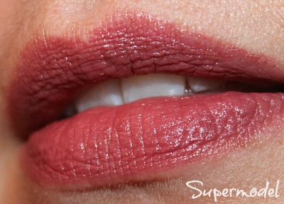 Revlon Colorstay Ultimate Suede Lipstick swatch in Supermodel