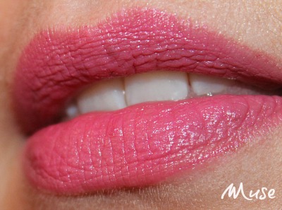 Revlon Colorstay Ultimate Suede Lipstick swatch in Muse 