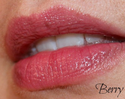 Fresh berry lip treatment swatch