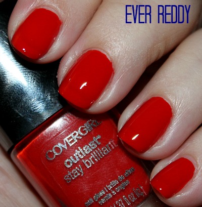 Covergirl Makeup Coupons on What   S On My Nails     Covergirl Outlast Stay Brilliant Ever Reddy