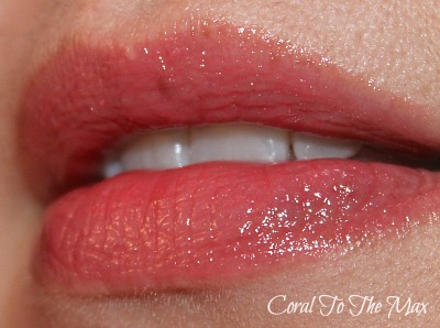 nyc coral to the max lip gloss swatch