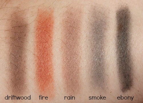stila in the know bottom row swatches