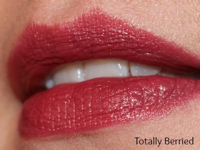 ulta totally berried lipstick swatch
