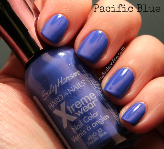 What's On My Nails - Sally Hansen Pacific Blue / 