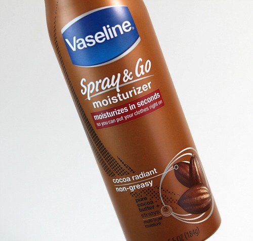 Vaseline Cocoa Radiant Spray and Go Moisturizer
