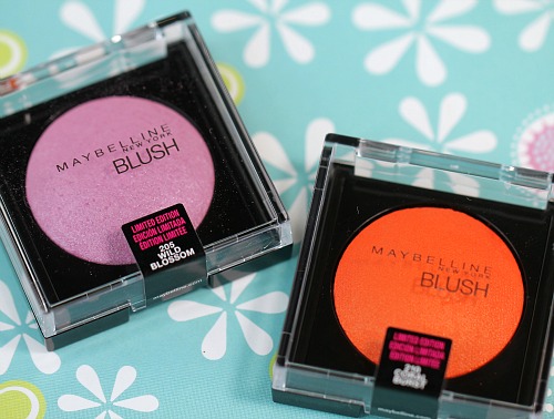 Maybelline Coral Burst and Wild Blossom Limited Edition Blush