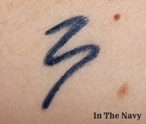 Hard Candy In The Navy Stroke Of Gorgeous Felt Tip Eyeliner Swatch