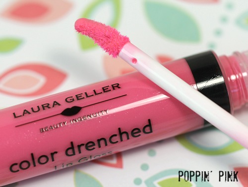 Laura Geller Color Drenched Lip Gloss in Poppin' Pink