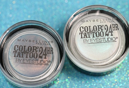 Maybelline Seashore Frosts and Waves Of White Limited Edition Color Tattoo Eyeshadows