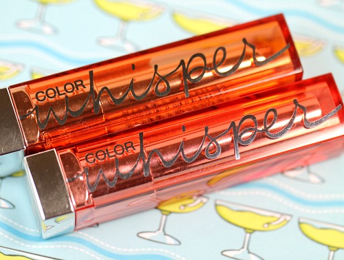 Maybelline Limited Edition Sienna Sands and I Crave Coral Color Whisper Lipsticks