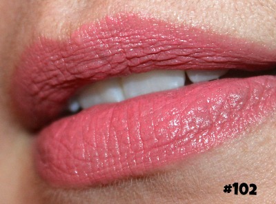 Rimmel #102 Lasting Finish Kate Moss Matte Lipstick Swatch