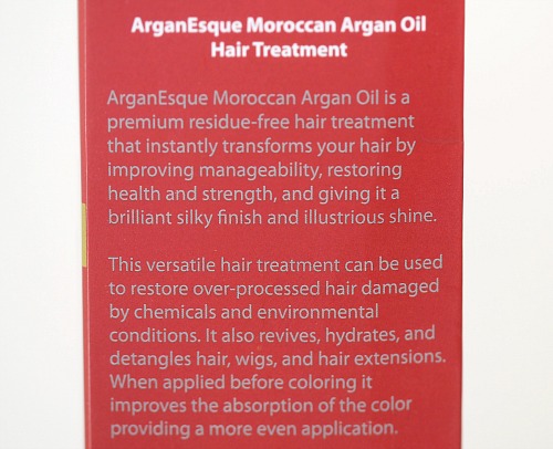 ArganEsque Moroccan Argan Oil Hair Treatment